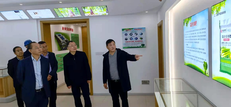 興合集團領導調研公司農資、地產板塊