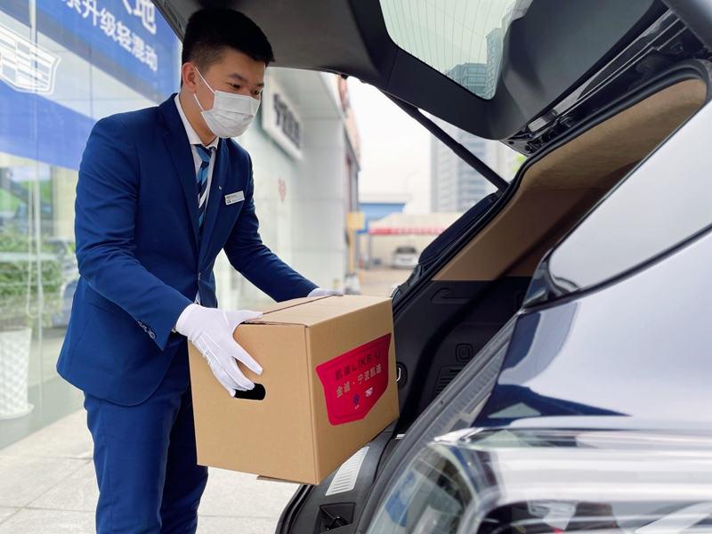 做客戶(hù)的“大白” 寧波凱迪為車(chē)主送上防疫物資