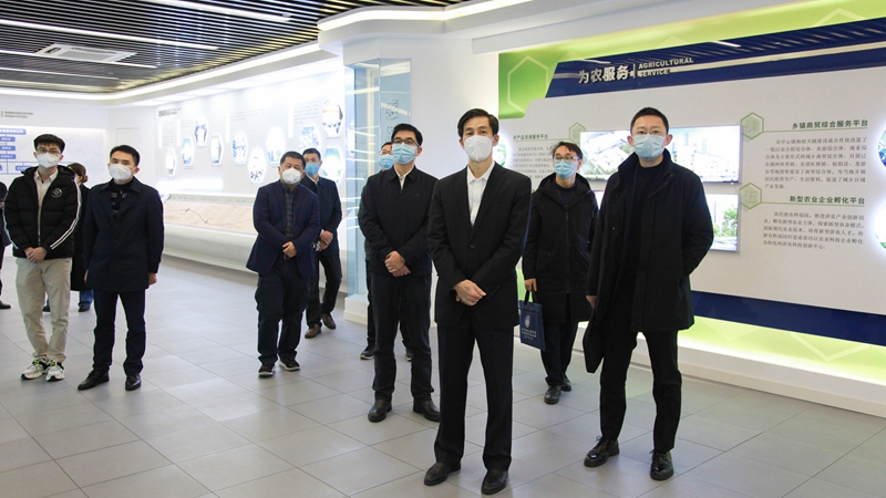 珠海市、杭州市科協(xié)領導到浙農科創(chuàng)園參觀考察