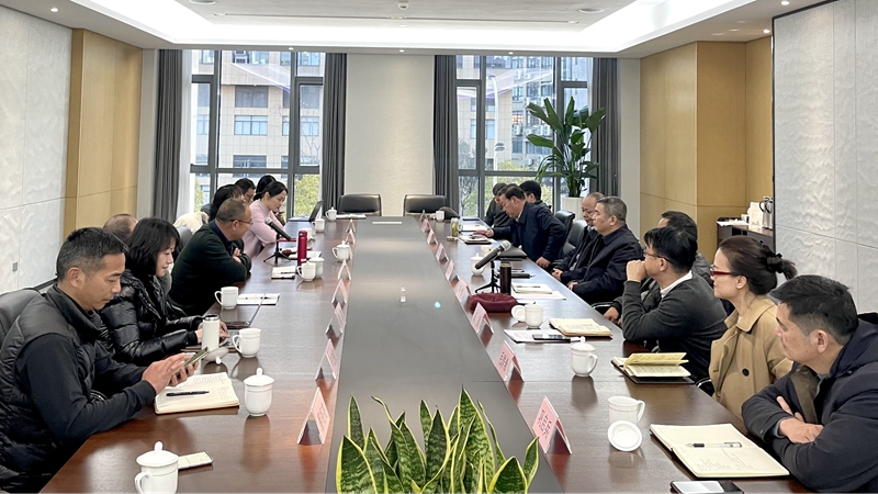 省農(nóng)業(yè)農(nóng)村廳黨組成員、副廳長唐冬壽到浙江農(nóng)合調(diào)研