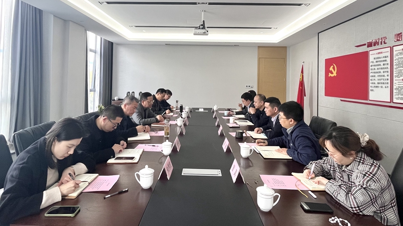 上虞供銷社黨委書記、理事會(huì)主任胡升一行到訪浙江農(nóng)合
