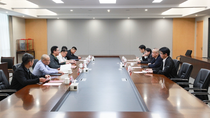 江門市供銷社副主任、供銷集團董事長鄺衛(wèi)民到訪浙農(nóng)