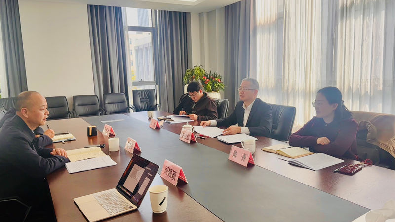省供銷社黨委委員、理事會副主任董益彪帶隊到浙江農(nóng)合集團調(diào)研