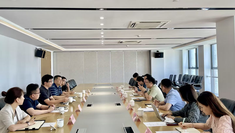 湘湖實驗室與浙江農(nóng)科創(chuàng)業(yè)園領導到訪浙農(nóng)科創(chuàng)園