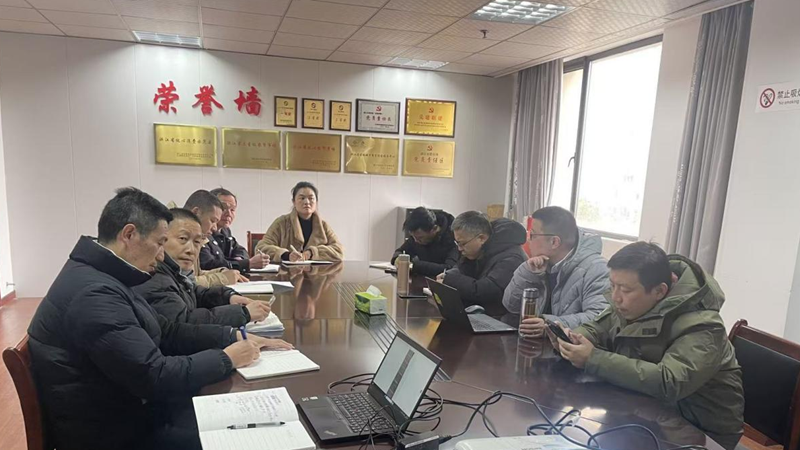 浙農(nóng)實(shí)業(yè)開展春節(jié)前農(nóng)貿(mào)市場(chǎng)安全專項(xiàng)檢查