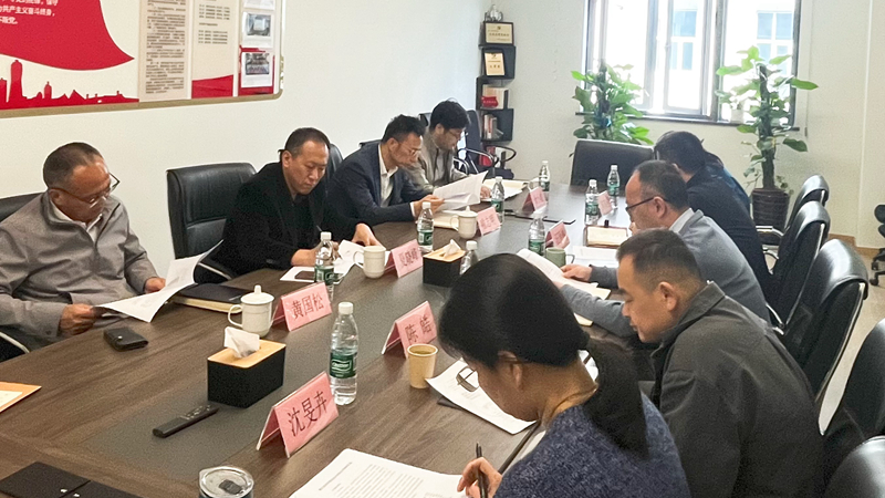 夏曉峰到浙農(nóng)華貿(mào)調(diào)研